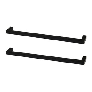 GoodHome Kitchen Cabinet Handle Golpar D, matt black, 233 mm