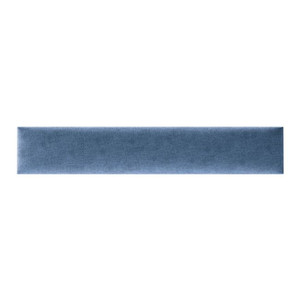 Upholstered Wall Panel Rectangle Stegu Mollis 90x15cm, dark blue