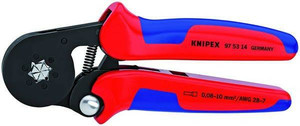 KNIPEX Self-Adjusting Crimping Pliers for Wire Ferrules 180mm