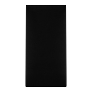 Upholstered Wall Panel Stegu Mollis Rectangle 60 x 30 cm, black