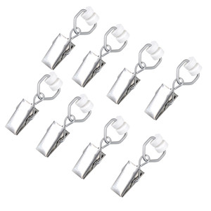 Metal Curtain Clips 20-pack