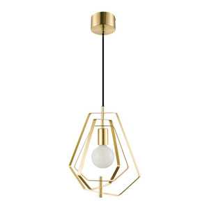 GoodHome Pendant Lamp Nedoki E27 35cm, brass