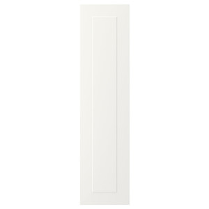 STENSUND Door, white, 20x80 cm