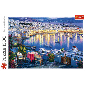 Trefl Jigsaw Puzzle Mykonos at Sunset 1500pcs 12+