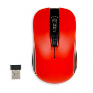 iBOX Wireless Optical Mouse LORIINI PRO, red