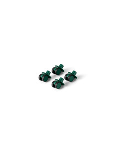 MODU 4x Swirly Wheels, forest green