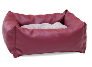 Diversa Dog Bed Bully Sky Size 3, burgundy