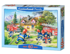 Castorland Children's Puzzle Fire Brigade 40pcs 4+