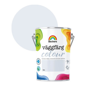 Beckers Matt Latex Paint Vaggfarg Colour 5l zen