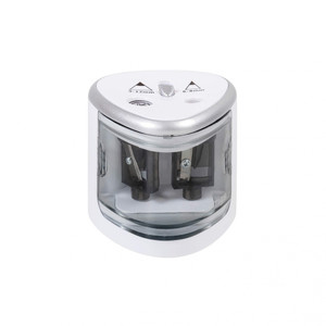 Strigo Electric Pencil Sharpener Pilot, silver-white