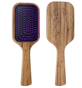ANWEN Hair Brush Wooden Paddle Brush