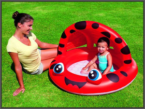 Bestway Paddling Pool Frog/Ladybug 97x66cm, assorted models, 1pc 2+