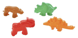 Sand Moulds Set 4pcs - Dinosaurs