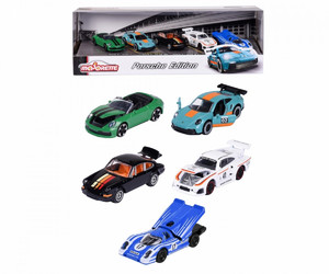 Majorette Porsche Vehicle Set 5-pack 3+