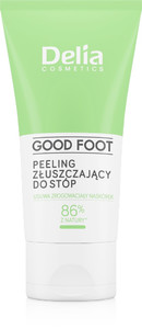 Delia Cosmetics Good Foot Exfoliating Foot Scrub 86% Natural 60ml