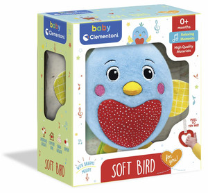 Clementoni Baby Soft Bird Music Toy 0+