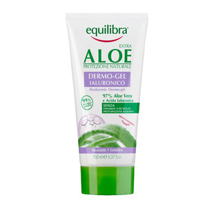 Equilibra Aloe Extra Dermo Hyaluronic Dermo-Gel 97% Aloe 99% Natural 150ml