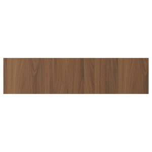 TISTORP Drawer front, brown walnut effect, 80x20 cm