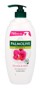 Palmolive Shower Milk Black Orchid 750ml with Dispenser