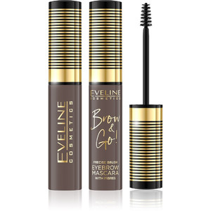 Eveline Brow & Go Precise Brush Eyebrow Mascara no. 01 Light 6ml