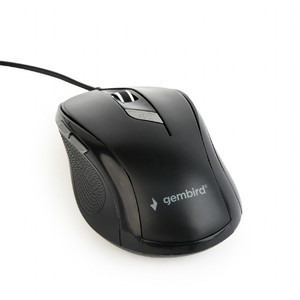 Gembird Optical Wired Mouse, black