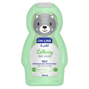 On Line Le Petit 3in1 Hair, Body & Face Wash Fruit Jellies 350ml