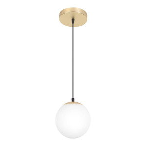 GoodHome Pendant Lamp Dorres E14 IP44, matt gold