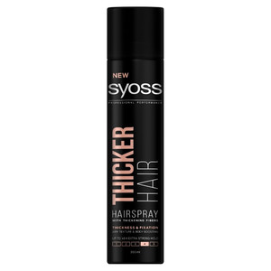 Syoss Thicker Hair Hair Spray with Thickening Fibers 300ml