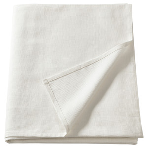 STENFRÖMAL Bedspread, white, 150x250 cm