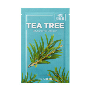 The SAEM Natural Tea Tree Mask Sheet  21ml