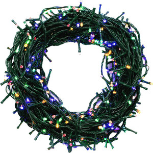 Christmas Lights 280 LED Bulinex 14 m, 8 modes, indoor/outdoor, multicolour