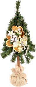 Christmas Tree Decorated 65cm, 1pc, assorted colours