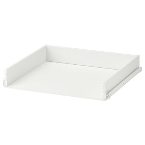 KONSTRUERA Drawer without front, white, 15 cm