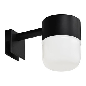 GoodHome 2in1 Bathroom Wall Lamp Bovey 400lm 4000K 30 cm, black