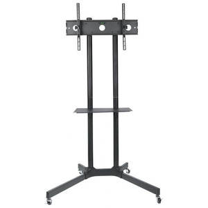 Techly TV Mobile Floor Stand 30-65" 60kg 309982, black