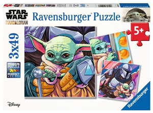 Ravensburger Children's Puzzle Star Wars Mandalorian 3x49pcs 5+