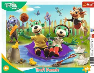 Trefl Children's Puzzle The Treflik Family 25pcs 4+