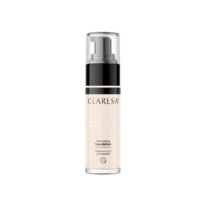 CLARESA Luminizing Foundation Vegan Doll Up! no. 02 light 34g