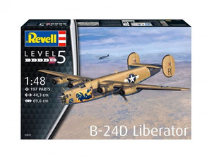 Revell Plastic Model B-24D Liberator 1:48 14+