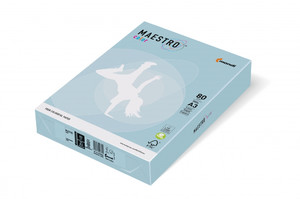 Maestro Colour Paper for Laser, Inkjet Printers & Copiers A4 80g 500 Sheets, light blue