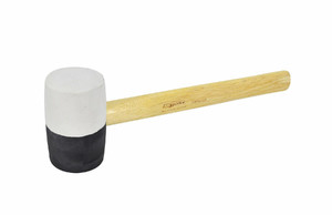 AW Rubber Mallet, Wooden Handle, 63mm, 341mm, 780g