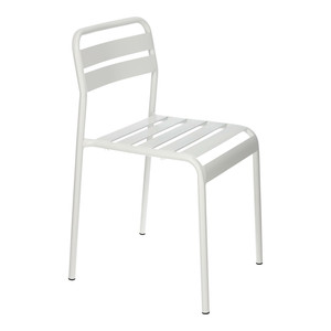 Chair Terra, outdoor, white