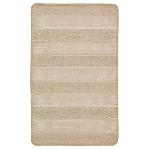 KLEJS Rug, flatwoven, beige-white, 50x80 cm