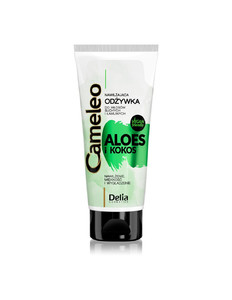 Delia Cosmetics Cameleo Moisturising Conditioner for Dry & Brittle Hair Aloe & Coconut Vegan 200ml