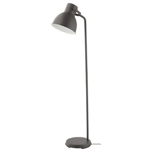 HEKTAR Floor lamp, dark grey