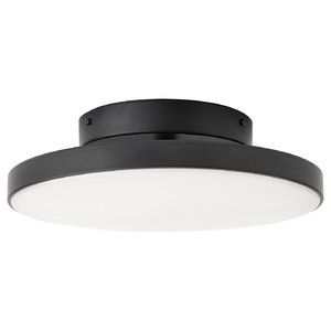 KABOMBA LED ceiling lamp, matt/black, 36 cm