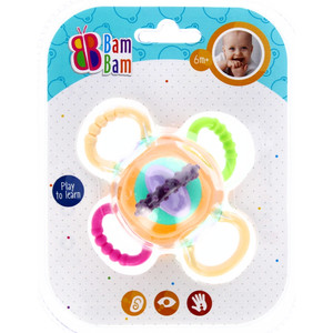 Bam Bam Rattle Ball 6m+