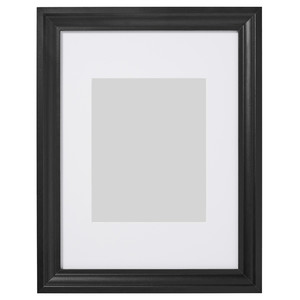 EDSBRUK Frame, black stained, 30x40 cm