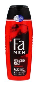 Fa Attraction Force Shower Gel 400ml Men