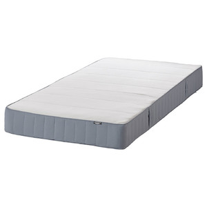 VESTMARKA Spring mattress, firm/light blue, 80x200 cm